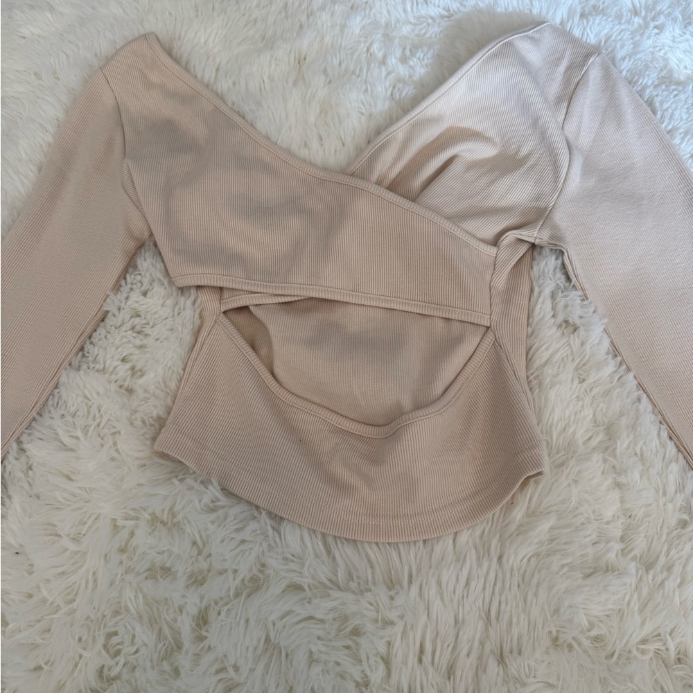 Roxy Cream Off-Shoulder Blouse